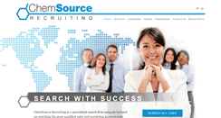 Desktop Screenshot of chemsourcerecruiting.com