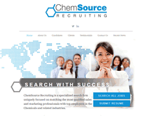 Tablet Screenshot of chemsourcerecruiting.com